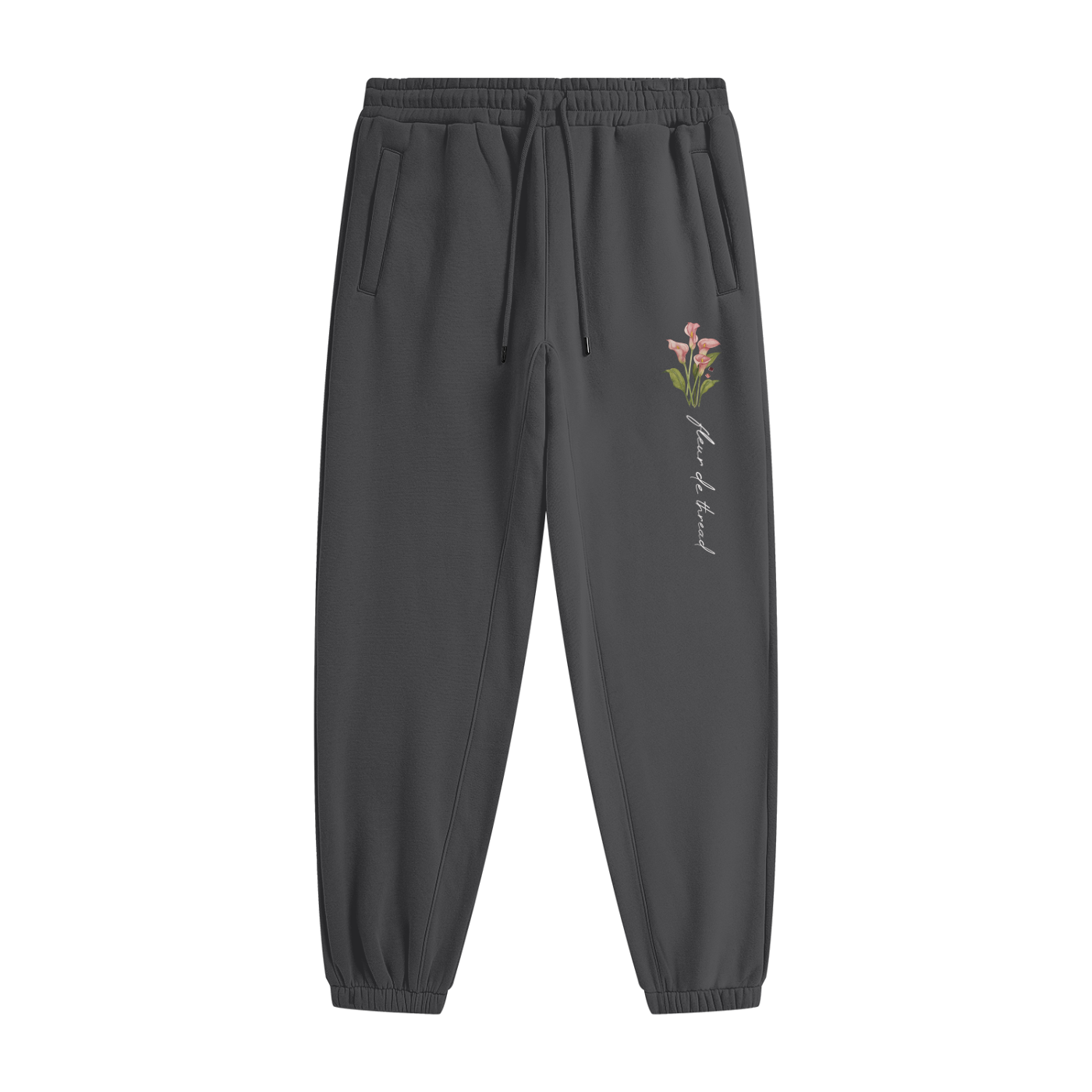 Flower Fleece Joggers