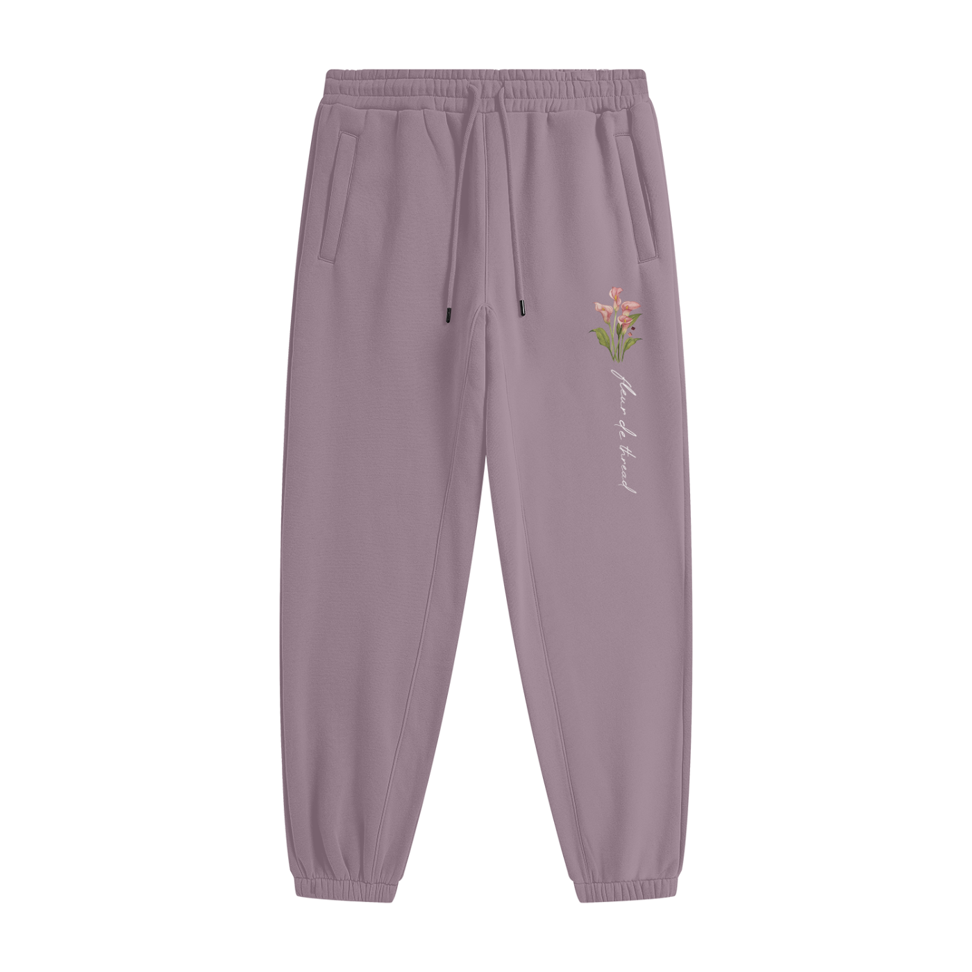 Flower Fleece Joggers