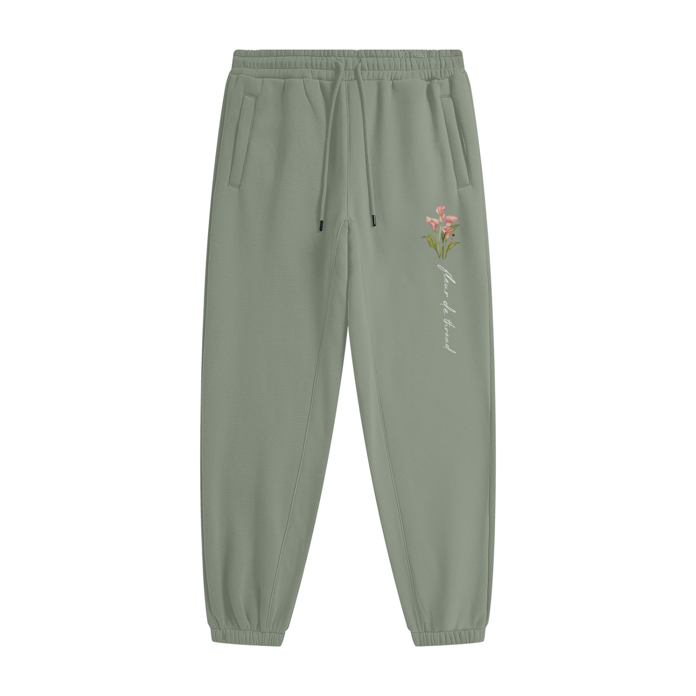 Flower Fleece Joggers