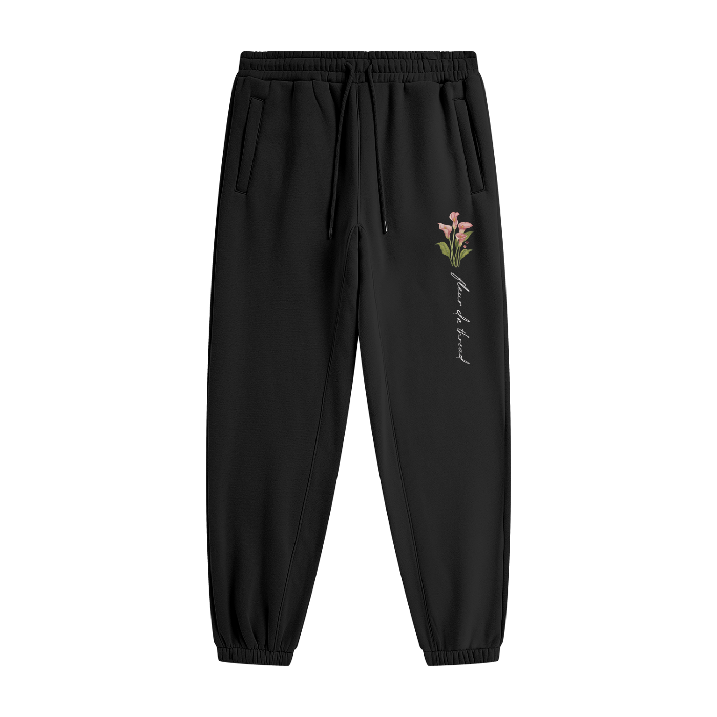 Flower Fleece Joggers