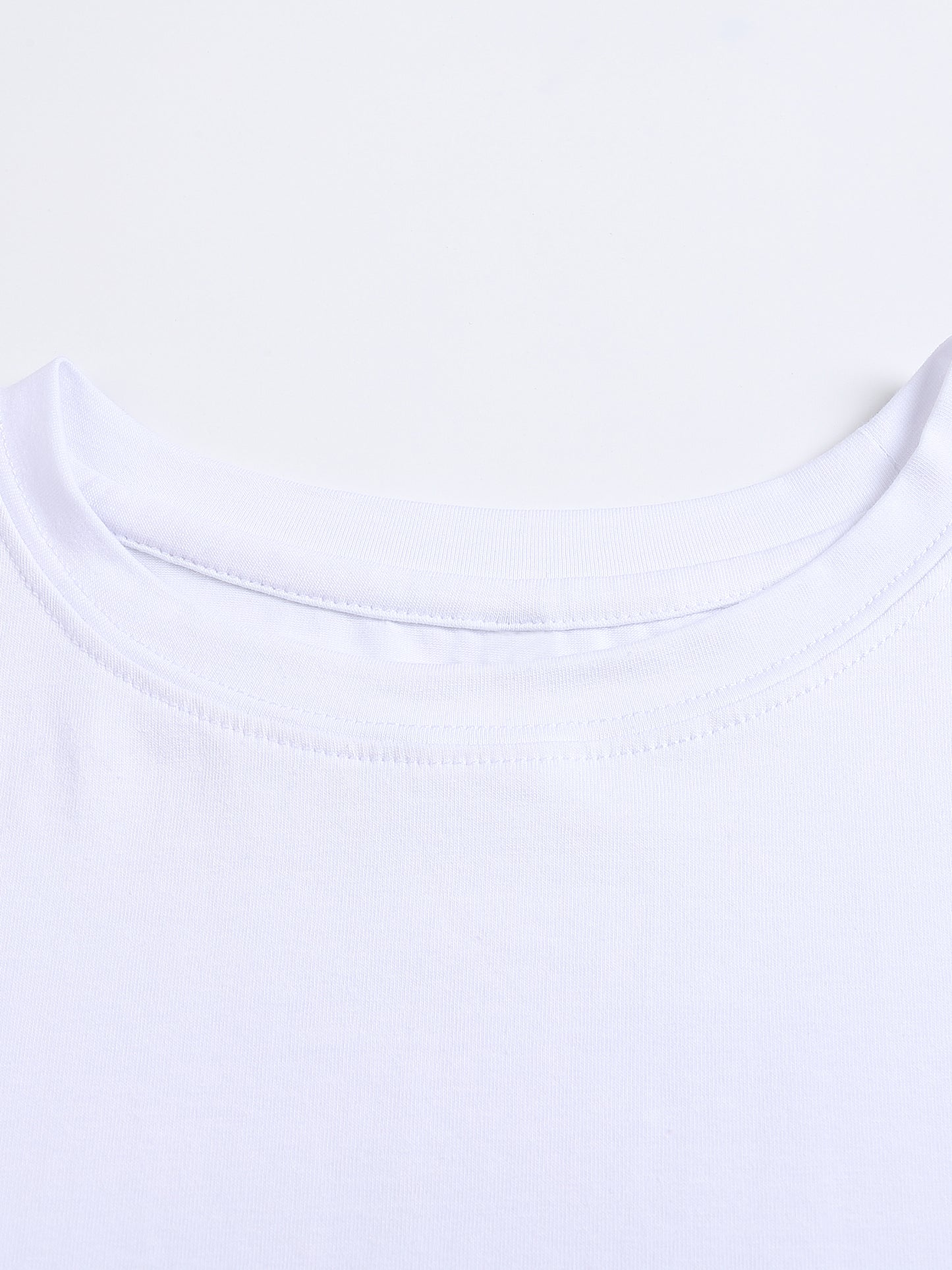 "Que Sera, Sera" Fitted Crop Tee