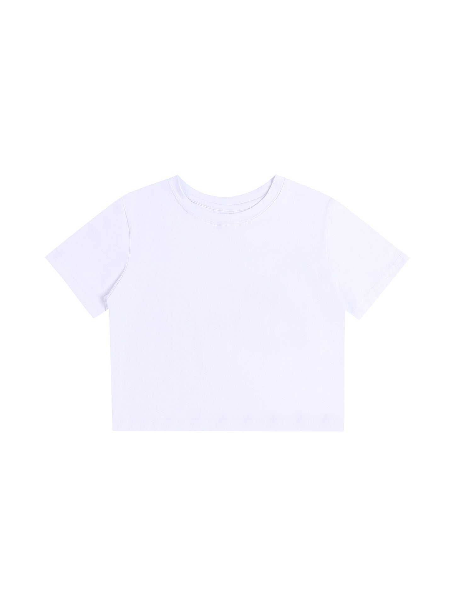 "Que Sera, Sera" Fitted Crop Tee