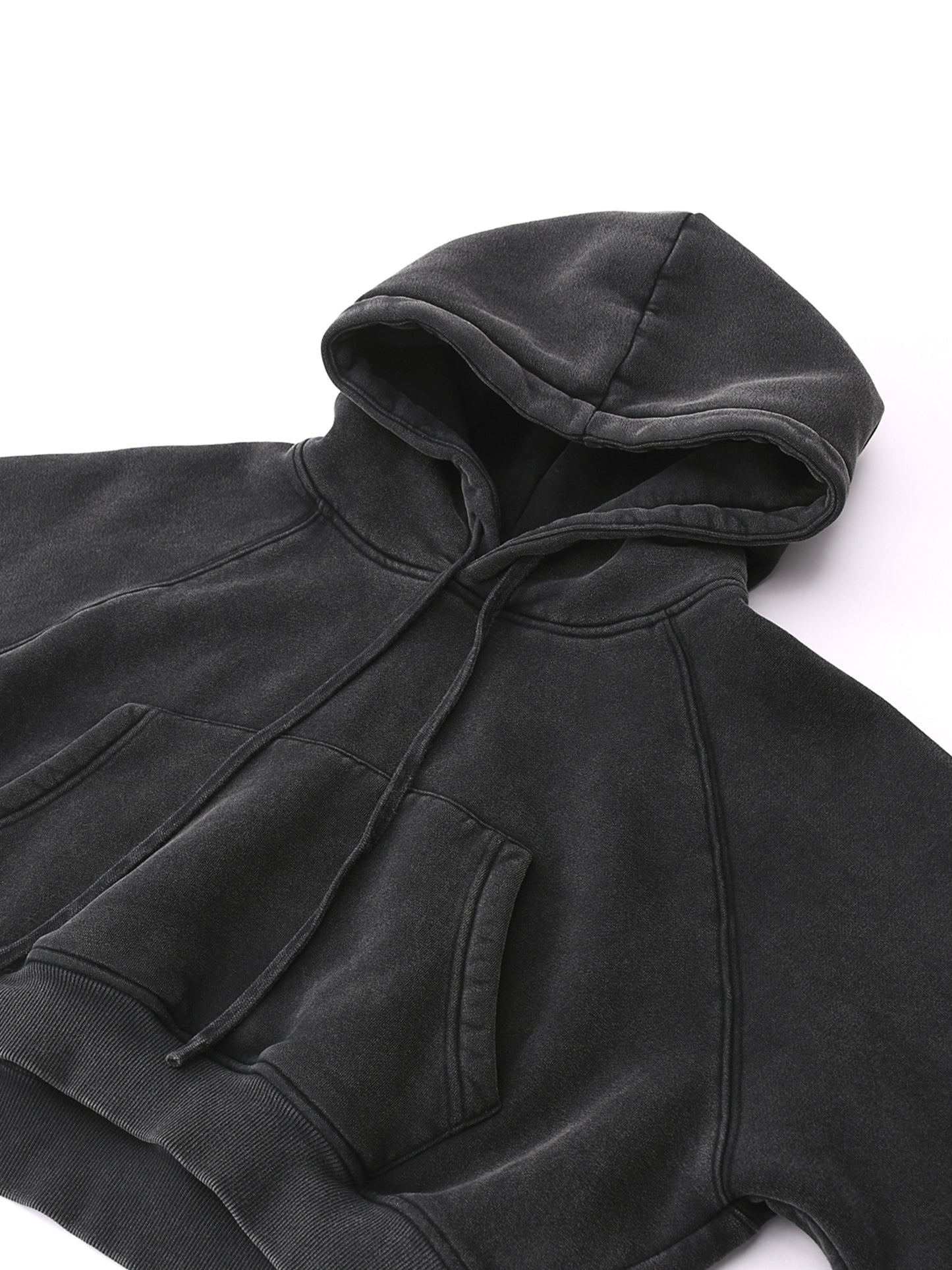 Butterfly Athletic Cropped Hoodie