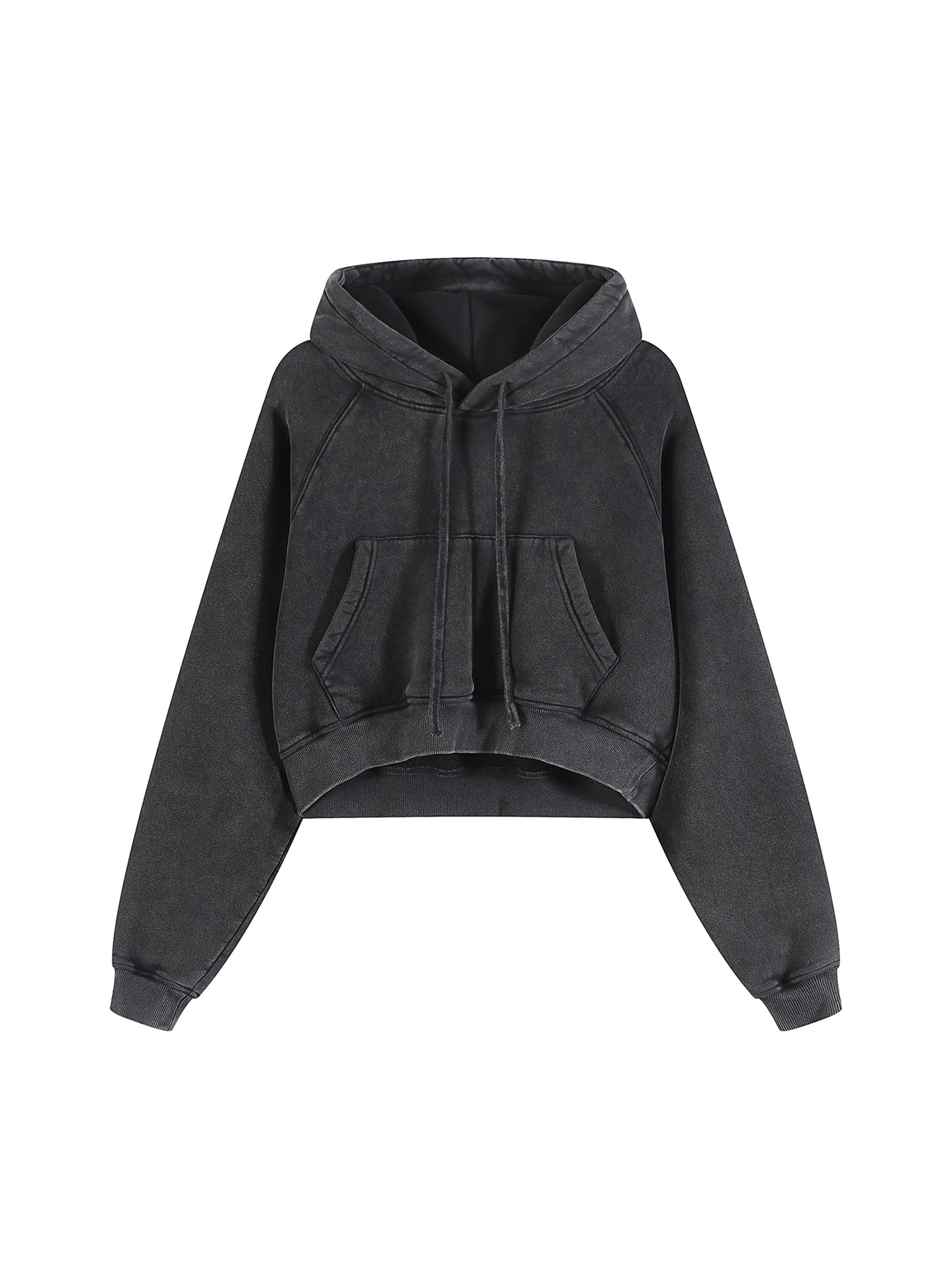 Butterfly Athletic Cropped Hoodie