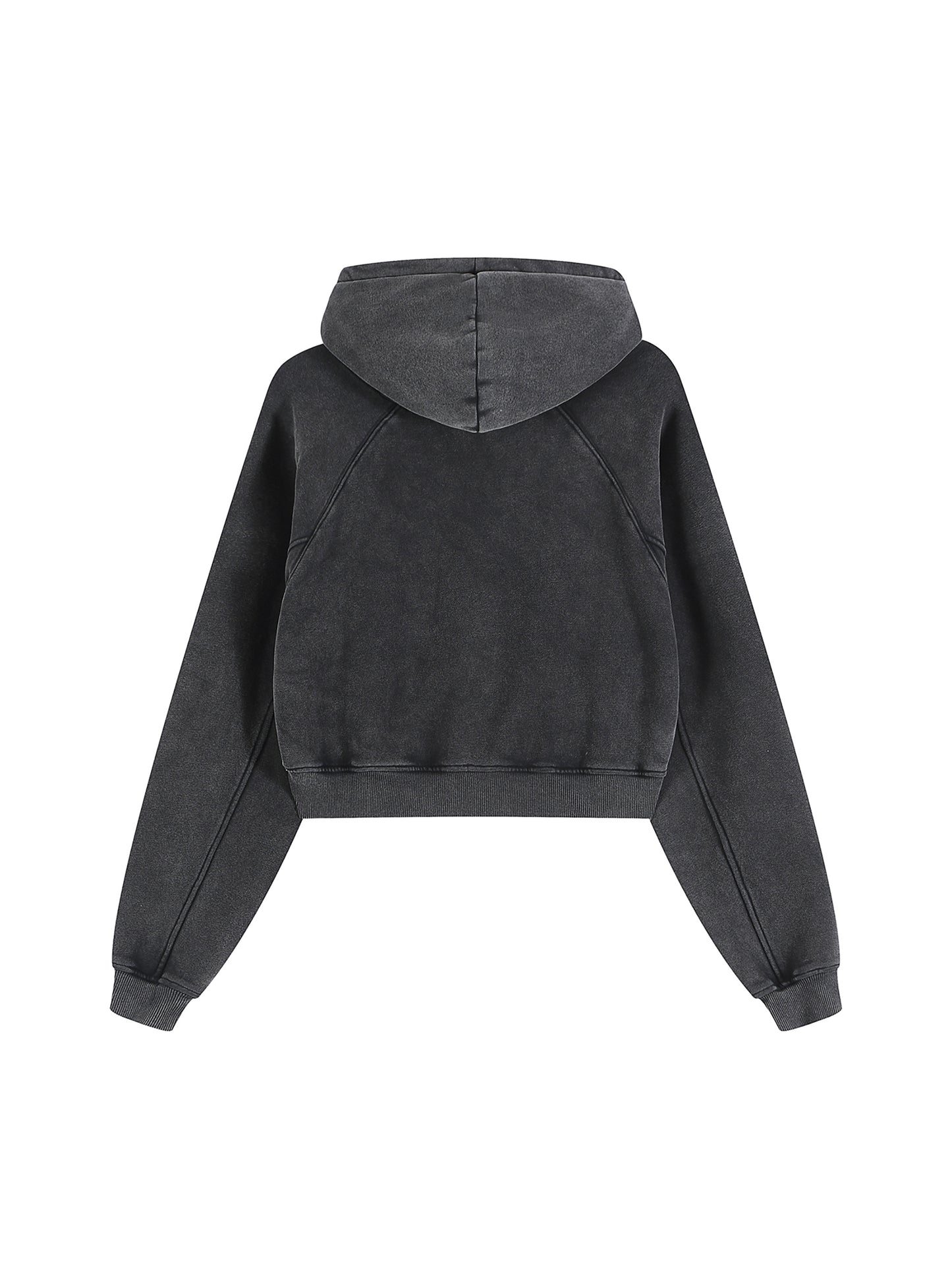 Butterfly Athletic Cropped Hoodie