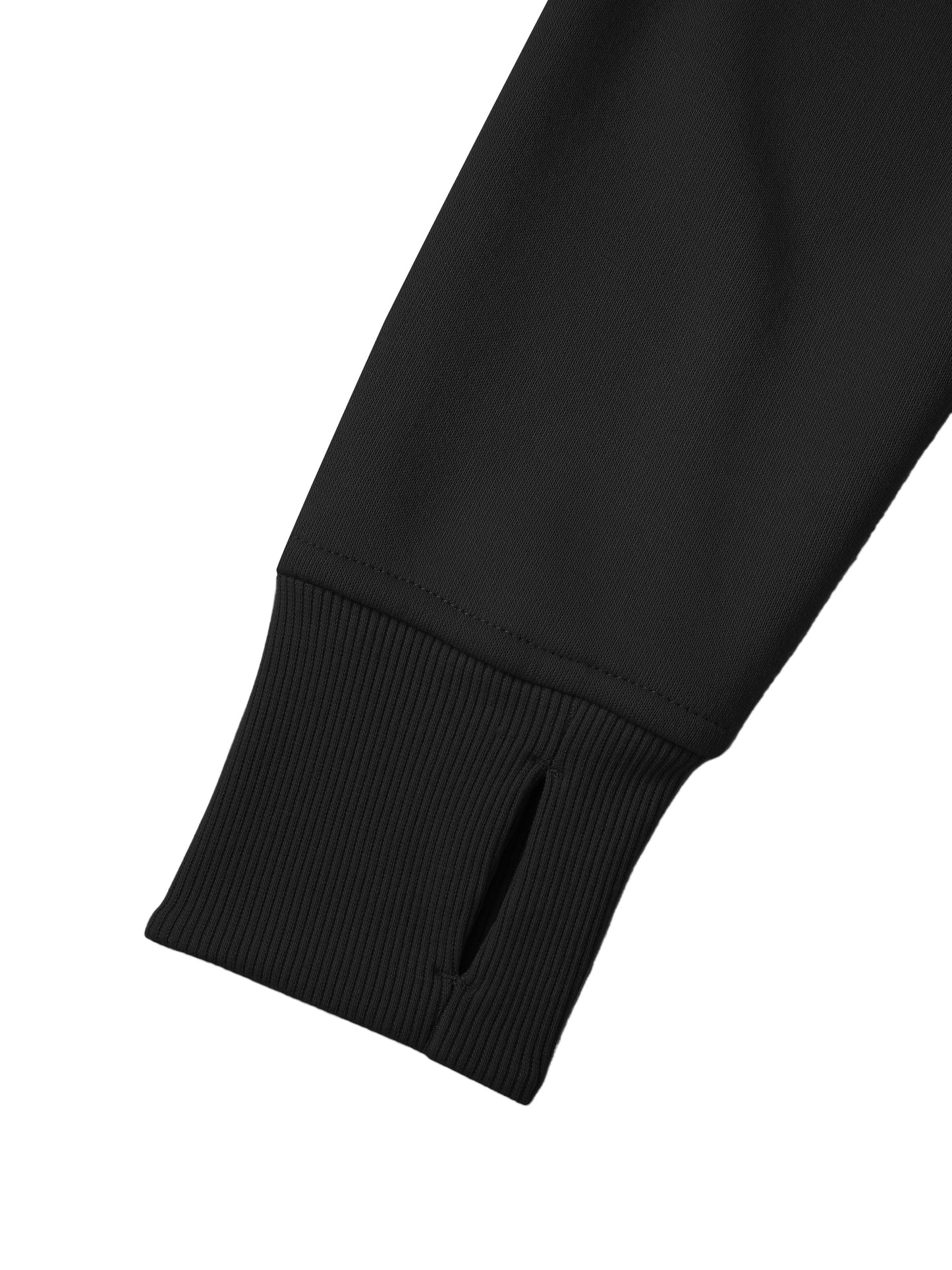 Blueberry Athletic Cropped Zip-Through Hoodie