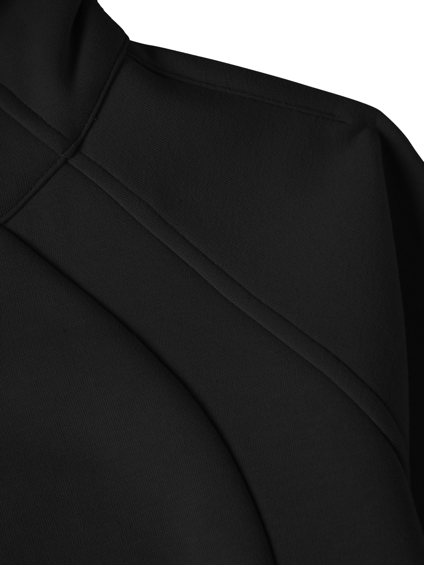 Blueberry Athletic Cropped Zip-Through Hoodie
